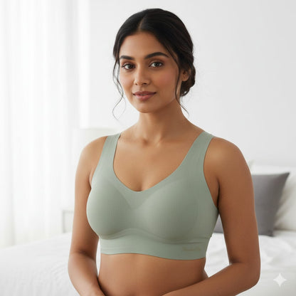 Women’s Seamless Padded Comfort Bra | Wire-Free Everyday Support