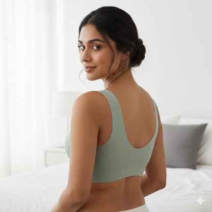 Women’s Seamless Padded Comfort Bra | Wire-Free Everyday Support
