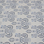 Elegant Indigo Block Print Cotton Bedsheet Set – Queen Bed Bedsheet with 2 Pillow Covers