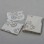Royal Beige Mandala Print Cotton Bedsheet Set – Queen Size Bedsheet with 2 Pillow Covers