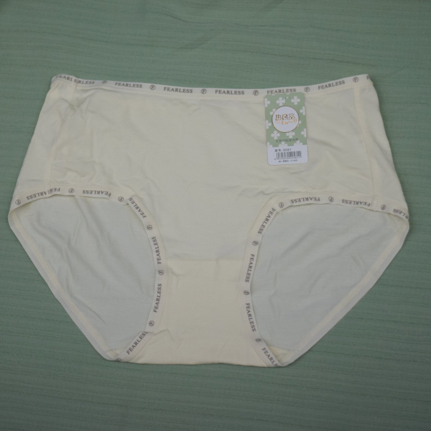 Women’s Seamless Panty Set of 6 – Soft Lycra Comfort Fit with “Fearless” Waistband