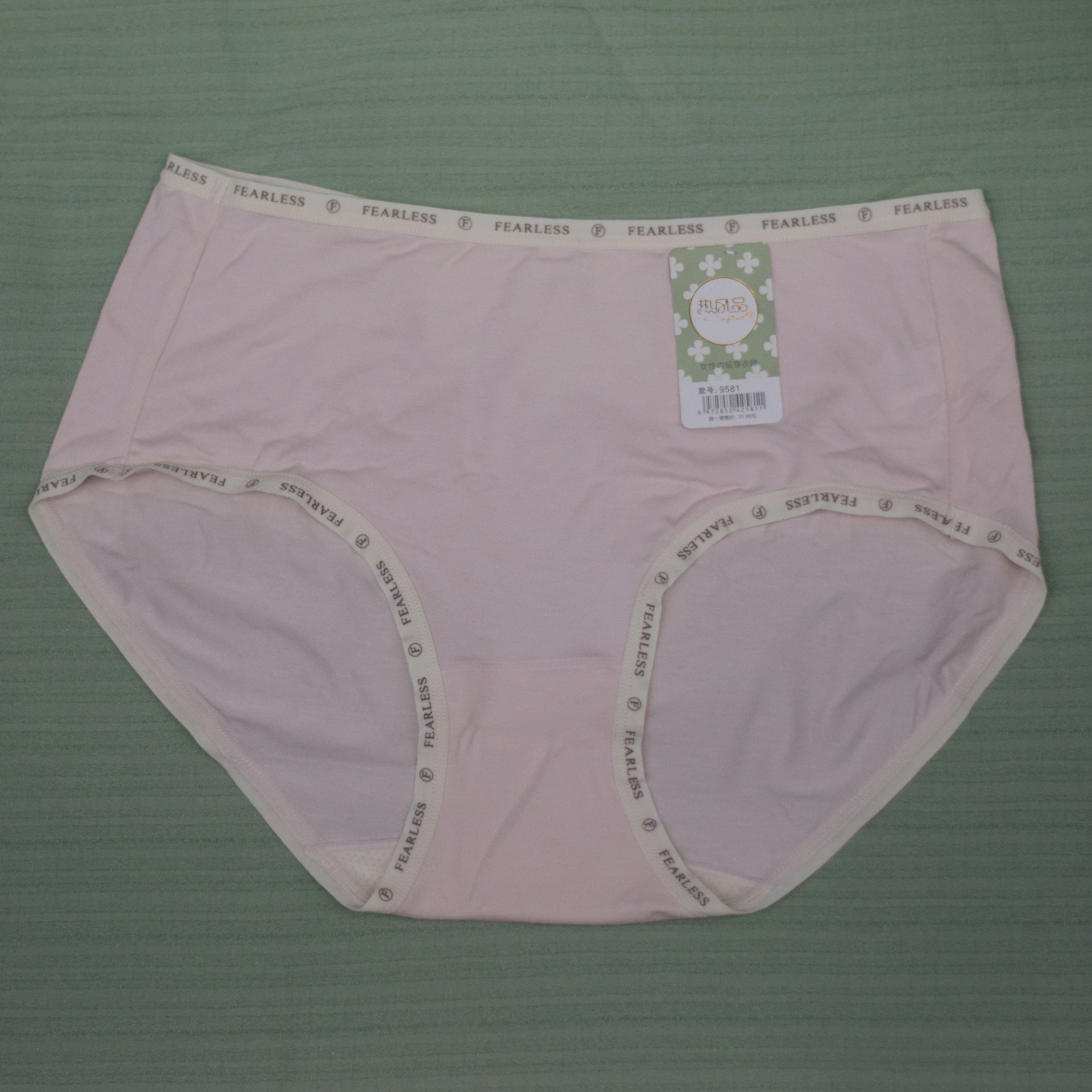 Women’s Seamless Panty Set of 6 – Soft Lycra Comfort Fit with “Fearless” Waistband
