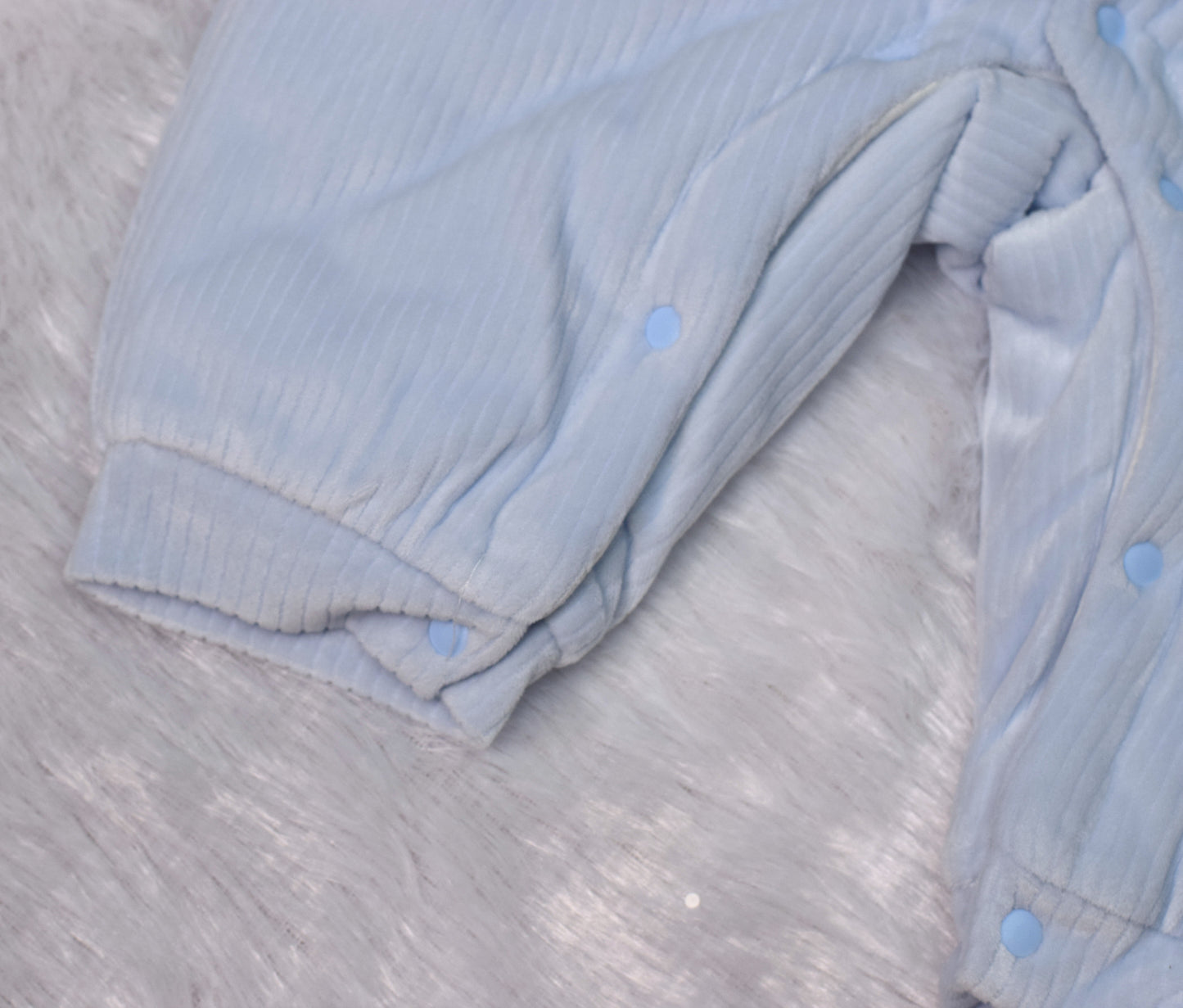 Warm Infant Winter Playsuit with Cute Animal Applique | Snap-Front Baby Sweater Romper