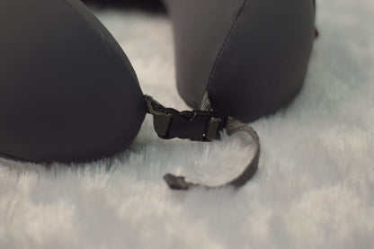 Ergonomic Travel Neck Pillow – Soft Memory Foam Support with Adjustable Strap