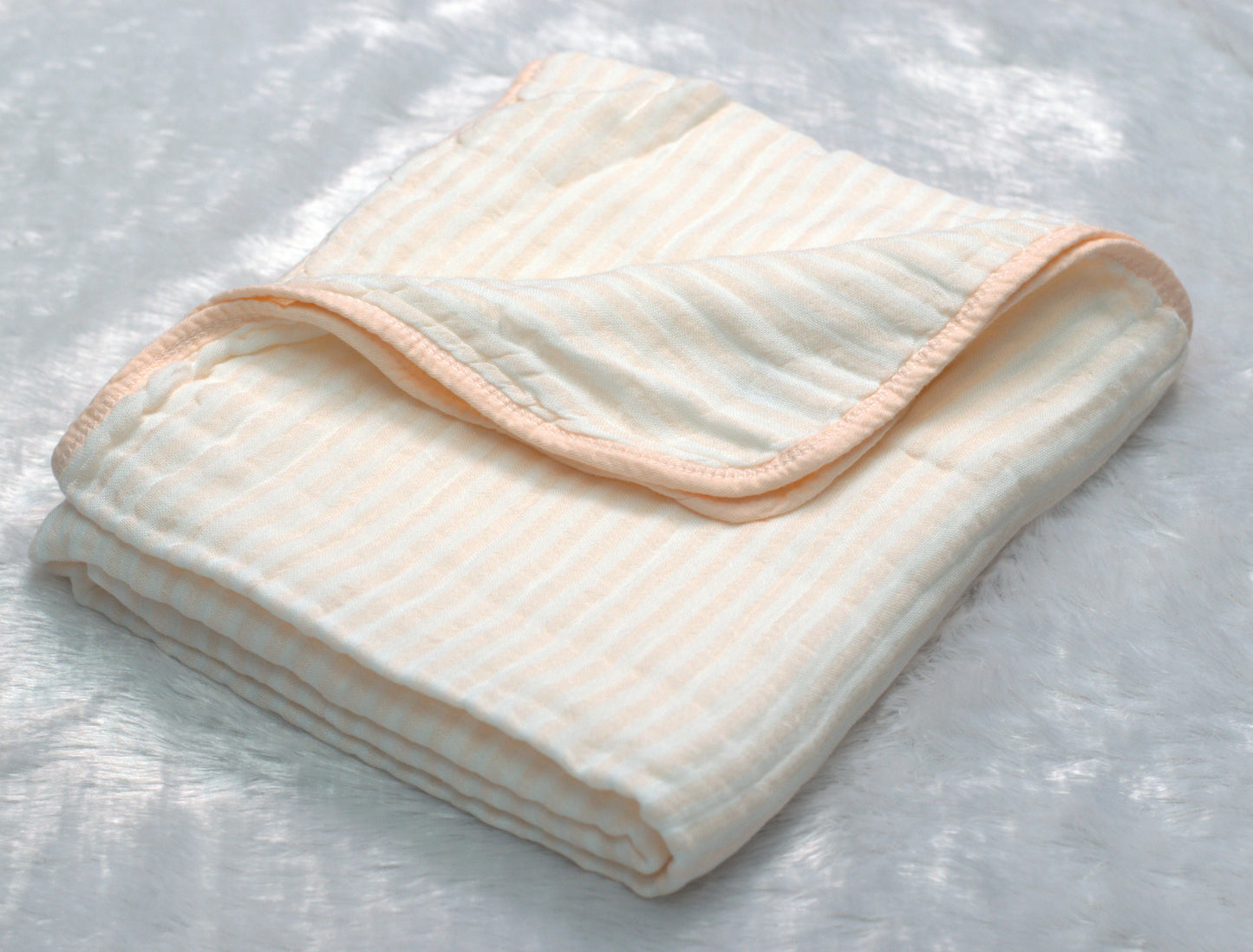 Soft Muslin Baby Swaddle Cloth | Breathable & Gentle Newborn Wrap (1 m x 1.05 m)