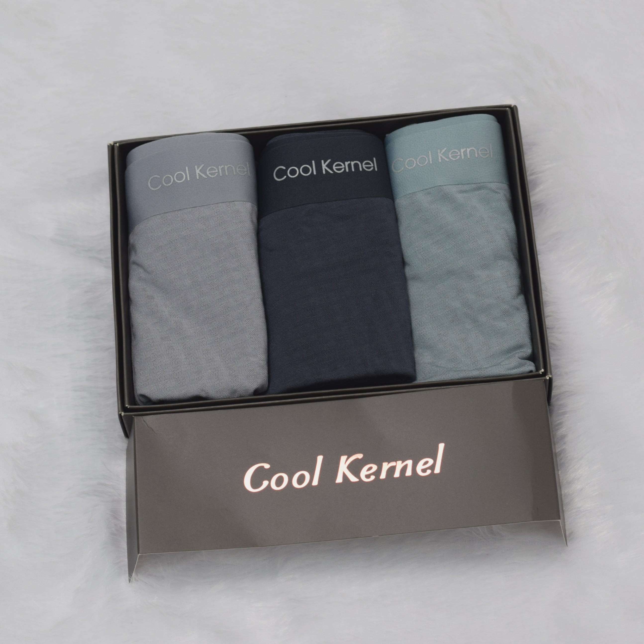 Cool Kernel Men’s Bamboo Cotton Briefs - Pack of 3 - Main Product Image - Cotton - Nushio