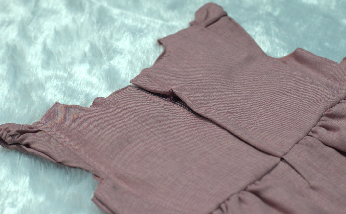 Floral Embroidered Cotton Frock for Girls – Sleeveless Party Wear Dress