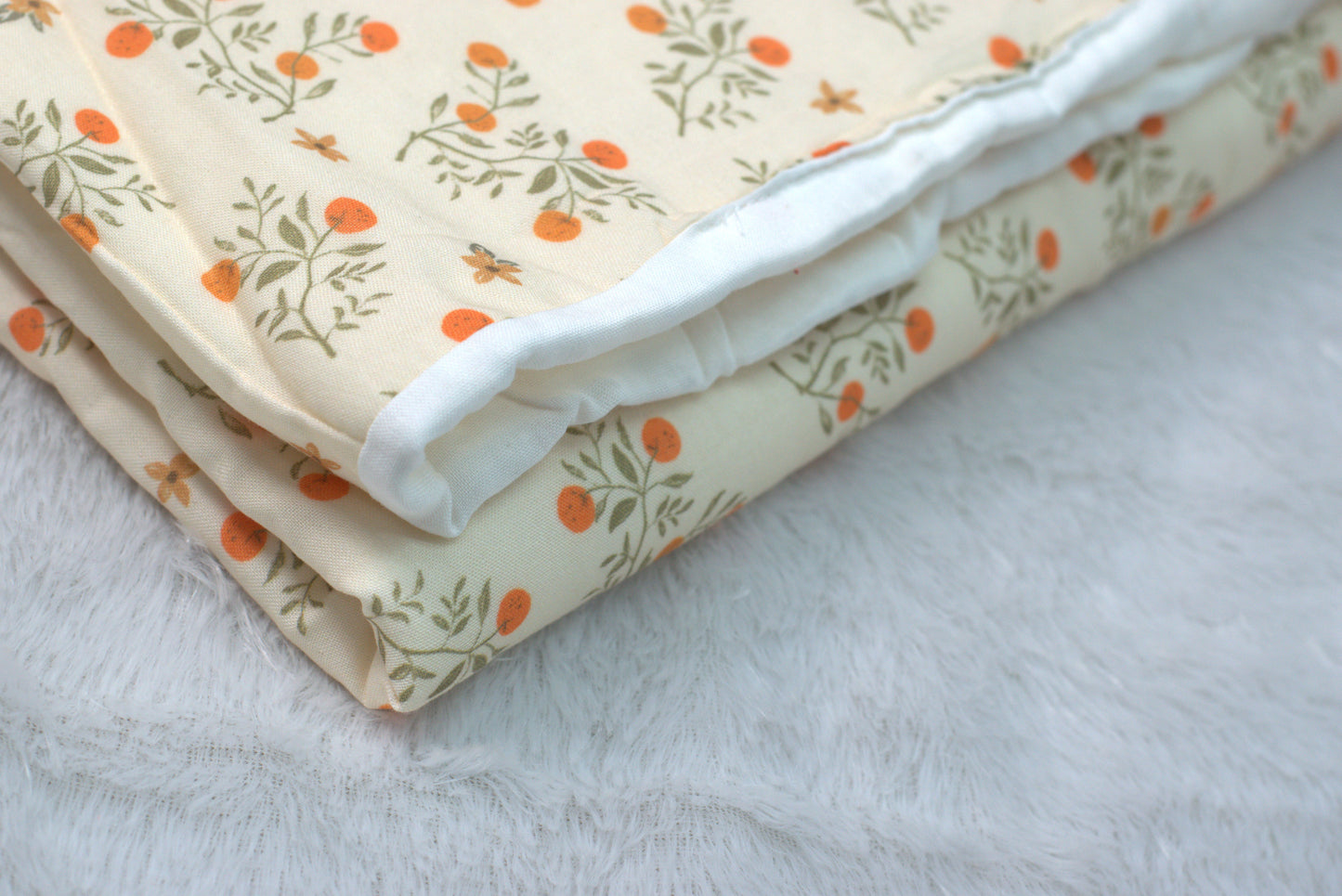 Soft Cotton Baby Swaddle Cloth – 1.10 m x 1.10 m | Gentle Printed Newborn Wrap