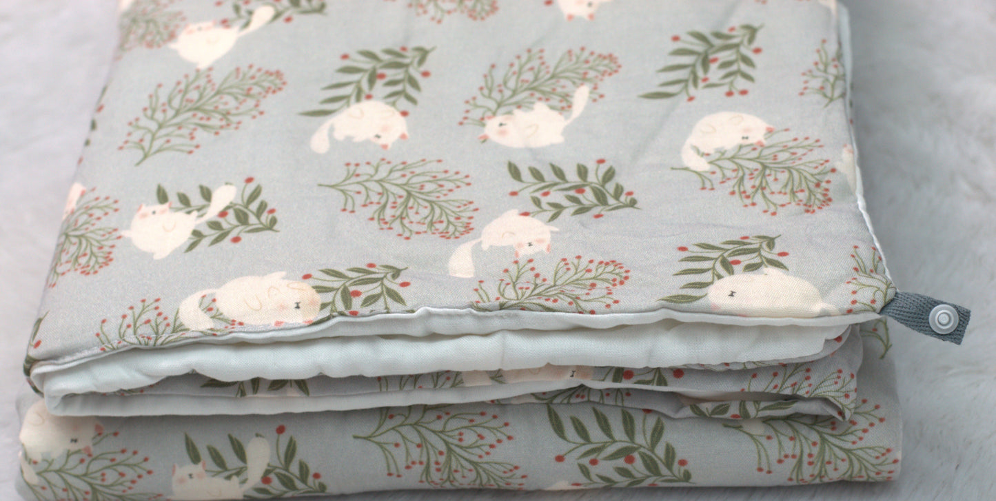 Soft Cotton Baby Swaddle Cloth – 1.10 m x 1.10 m | Gentle & Cozy Baby Wrap