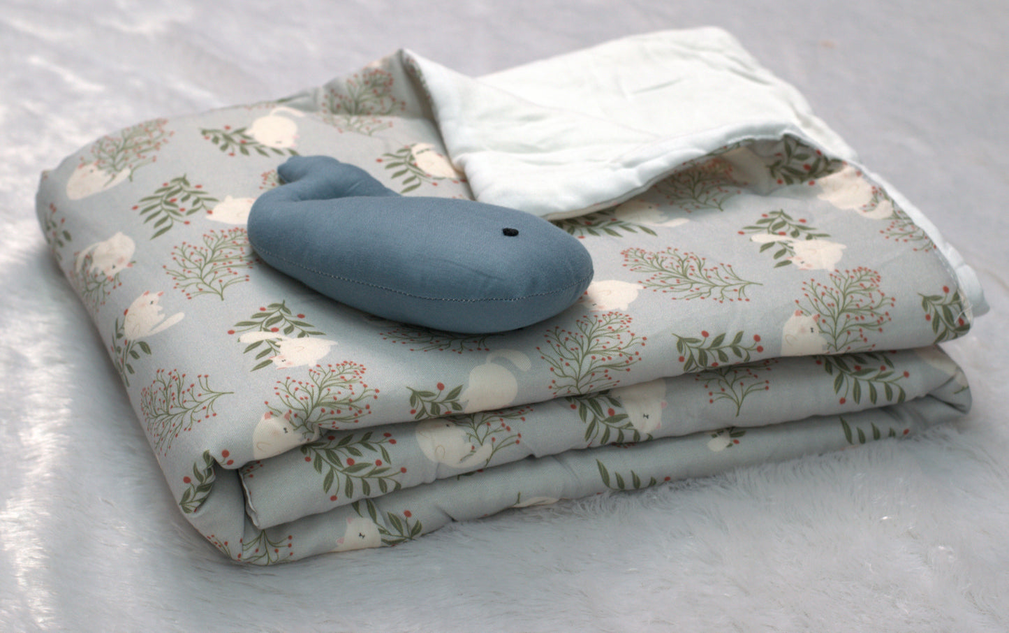 Soft Cotton Baby Swaddle Cloth – 1.10 m x 1.10 m | Gentle & Cozy Baby Wrap