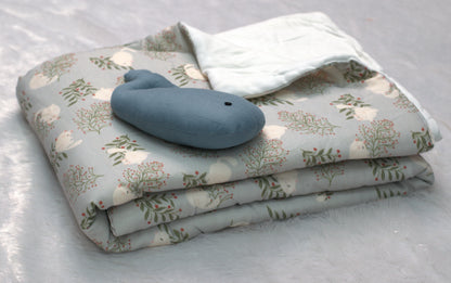 Soft Cotton Baby Swaddle Cloth – 1.10 m x 1.10 m | Gentle & Cozy Baby Wrap