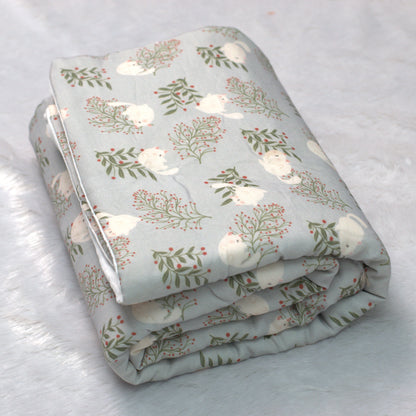 Soft Cotton Baby Swaddle Cloth – 1.10 m x 1.10 m | Gentle & Cozy Baby Wrap