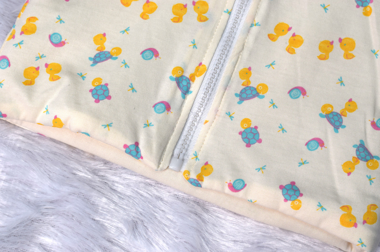 Soft Cotton Baby Hooded Jacket | Cute Animal Print | 3–6 Months