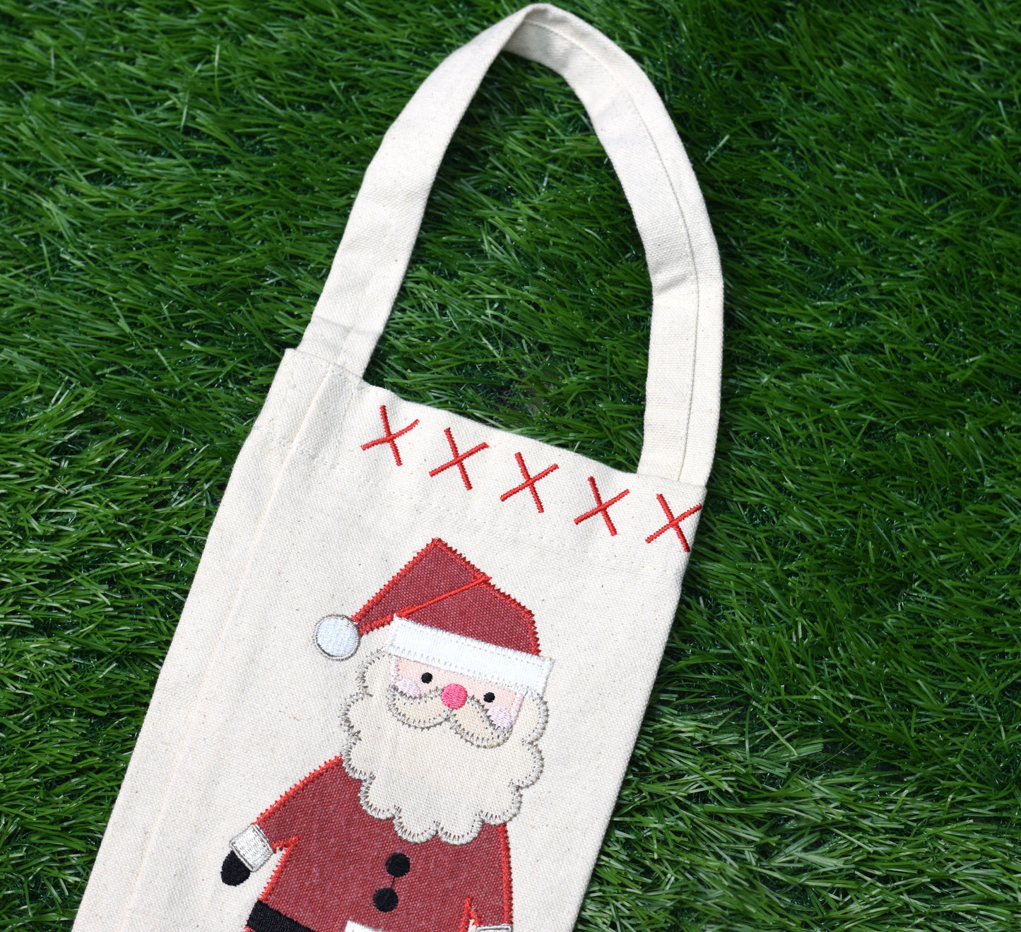 🎄Santa Claus Wine Bottle Cover – Christmas Gift Bag