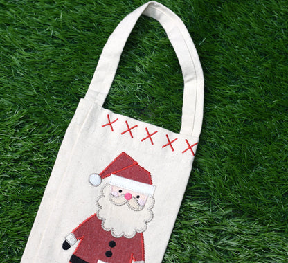 🎄Santa Claus Wine Bottle Cover – Christmas Gift Bag