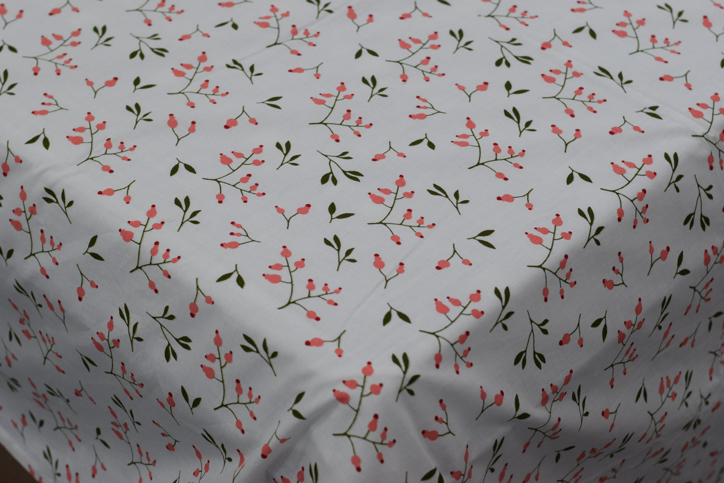 Elegant Floral Print King Size Bedsheet with Pillow Covers – Soft & Breathable Cotton