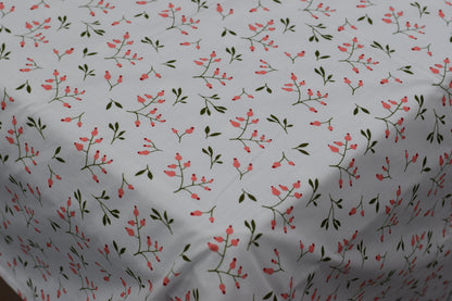 Elegant Floral Print King Size Bedsheet with Pillow Covers – Soft & Breathable Cotton