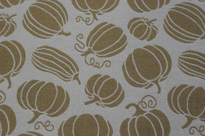 Pumpkin Print Cotton Table Runner – 2.35 cm x 40 cm | Decorative Dining Table Runner