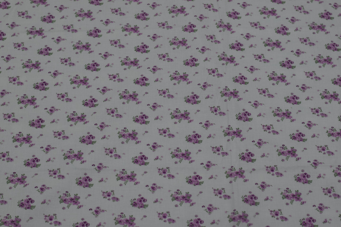 Green Border Floral Cotton King Size Bedsheet with Pillow Covers