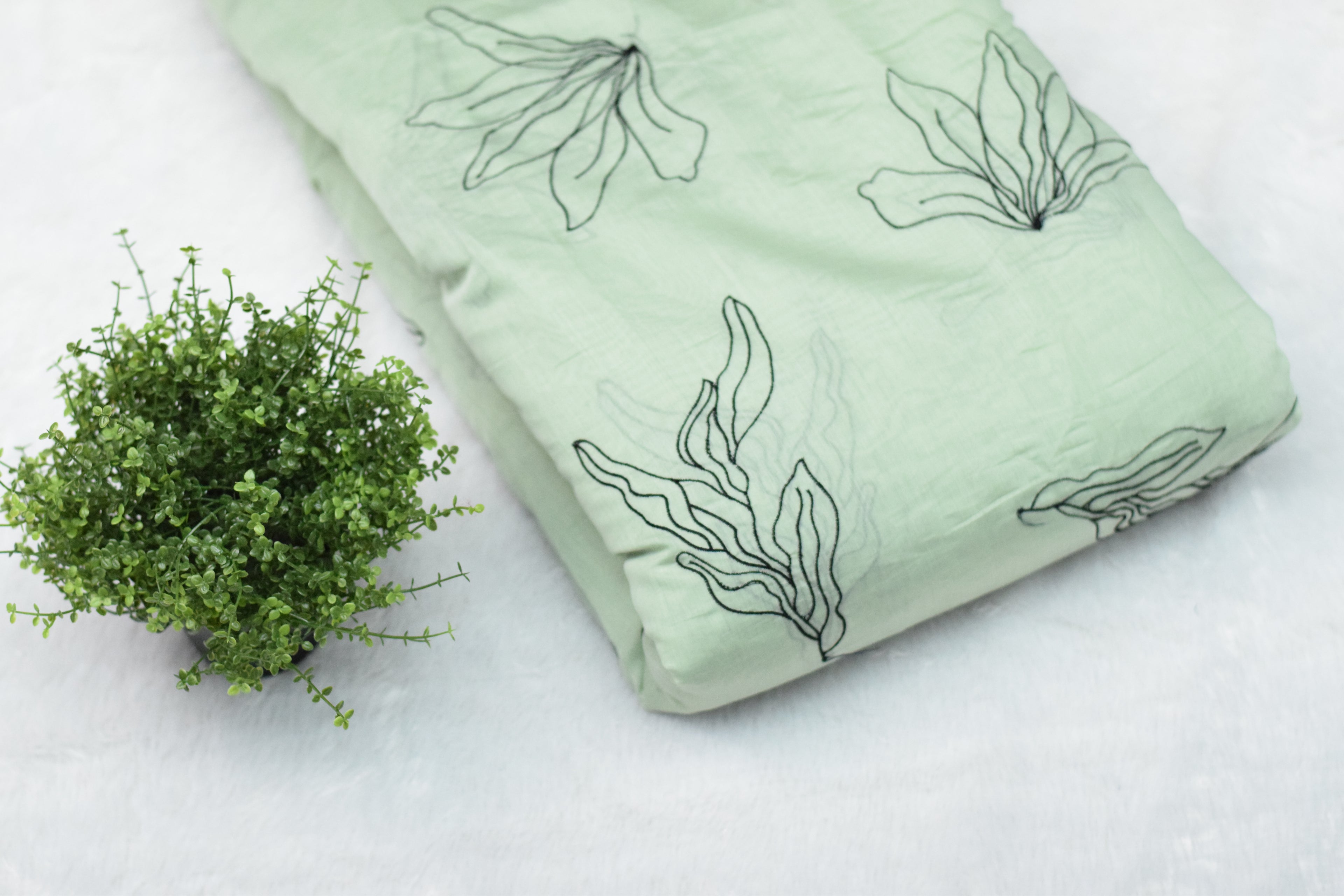 Premium Mul Chanderi Fabric – 44 Inch Width | Lightweight & Elegant Dress Material