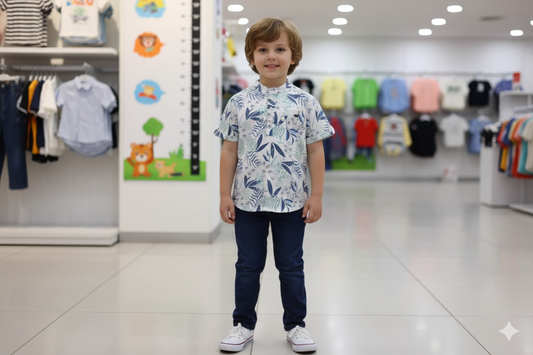 Kids Cotton Printed Half Sleeve T Shirt