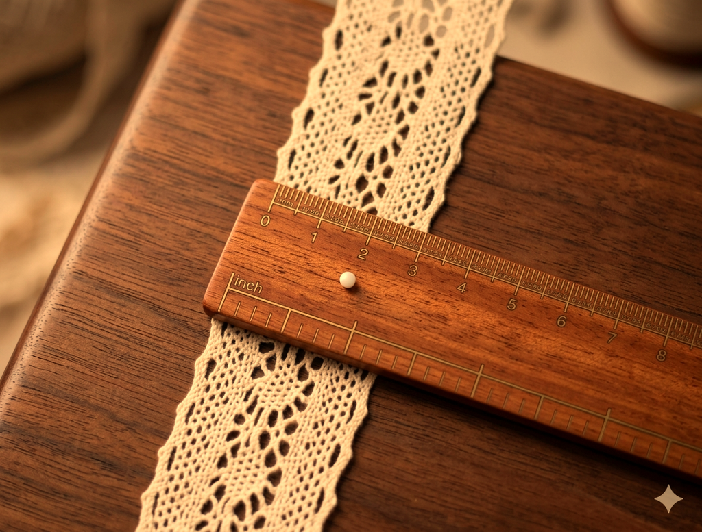 Elegant White / Beige Floral Lace Trim – 3cm Width | 10M / 20M Roll | Soft Decorative Lace Border