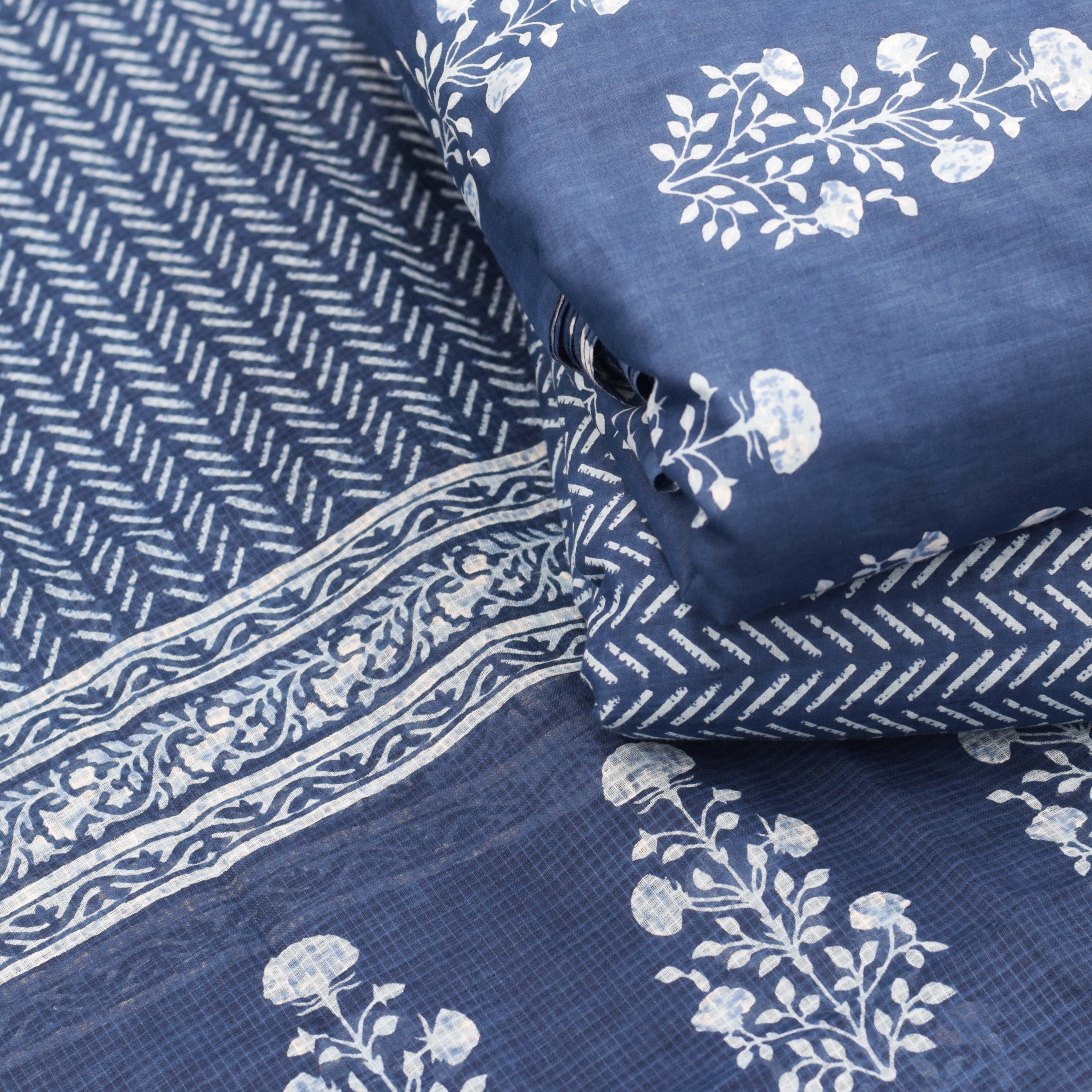 Elegant Soft Cotton Churidar Material Set with Dupatta – Top 3m, Bottom 2.25m &Shawl