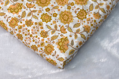 Soft Cotton Churidar Material – Floral Print | 3 Meter Length | 44 Inch Width