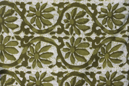 Soft Cotton Churidar Material – Floral Print | 3 Meter Fabric | 44 Inch Width