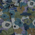 Men's Floral Print Rayon Casual Shirt – Short Sleeve, Lightweight & Breathable – Multicolor