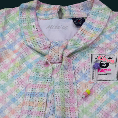 Kids Stylish Top & Three-Fourth Pants Set with Inner Banyan