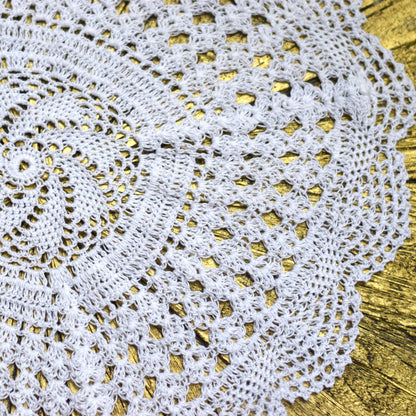 Handmade Crochet Doily – 10 Inch Round Table Decor